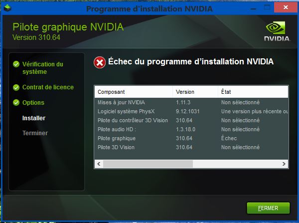 I had no problem with 310.54 neither 310.61 which I'm using right now. I even tried to do a new install of the drivers, but same result.